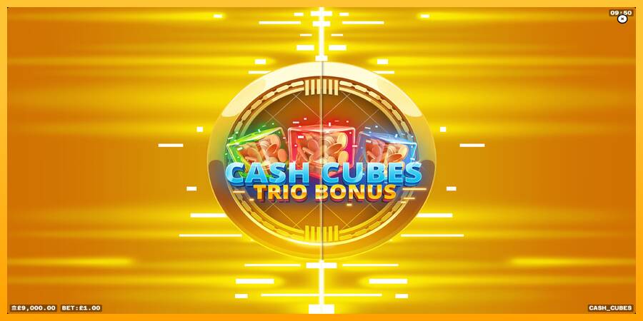 Cash Cubes: Trio Bonus игрална машина за пари, снимка 1