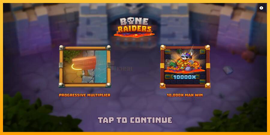 Bone Raiders игрална машина за пари, снимка 1