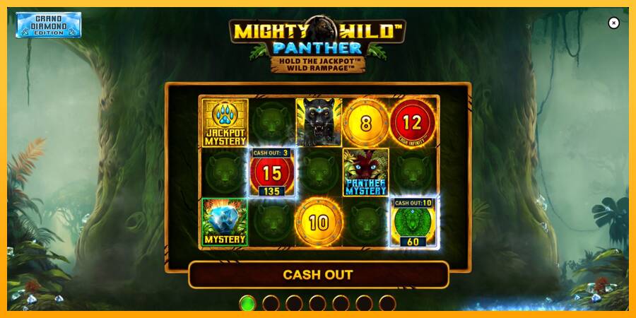 Mighty Wild: Panther Grand Diamond Edition игрална машина за пари, снимка 1