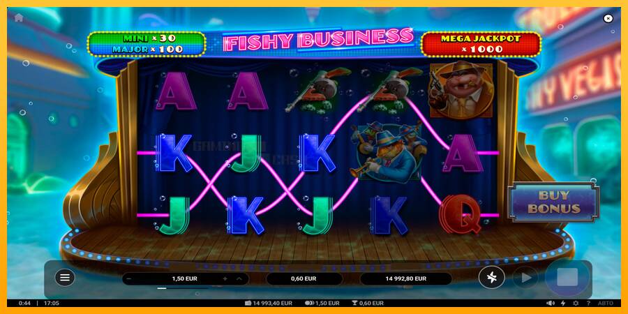 Fishy Business игрална машина за пари, снимка 3