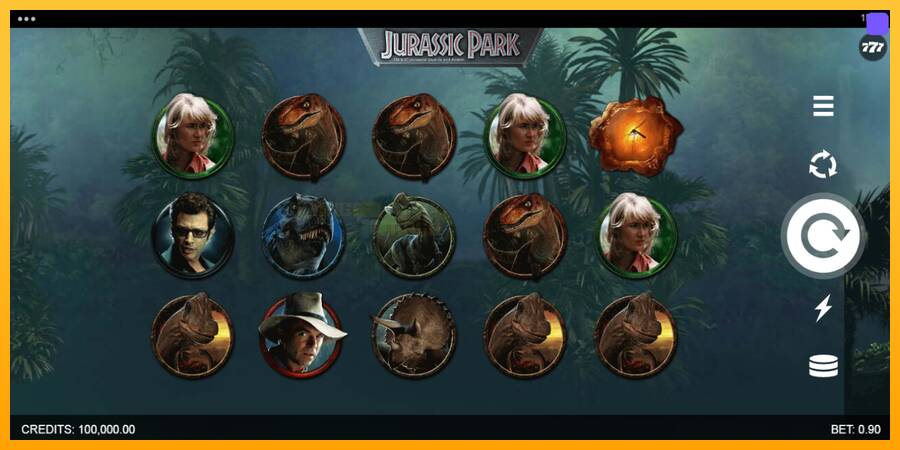 Jurassic Park игрална машина за пари, снимка 2