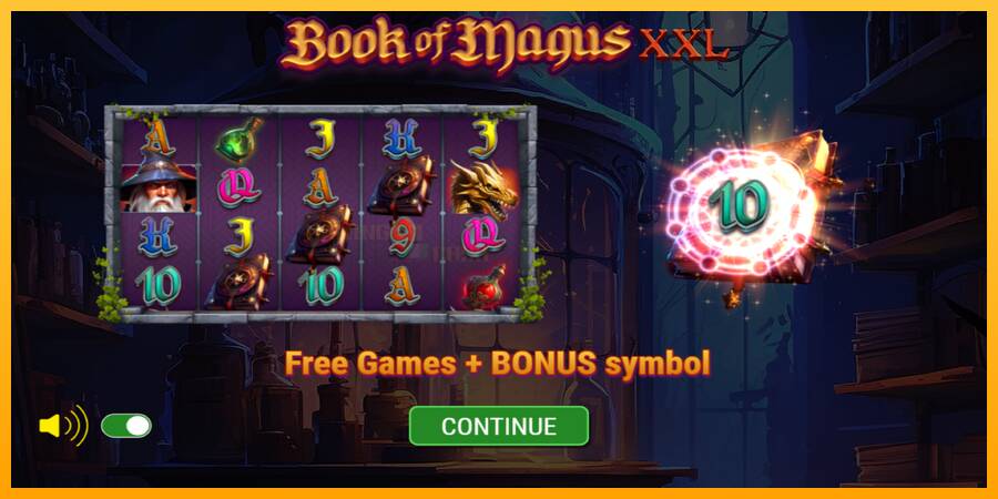 Book of Magus XXL игрална машина за пари, снимка 1