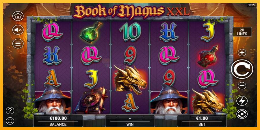 Book of Magus XXL игрална машина за пари, снимка 2