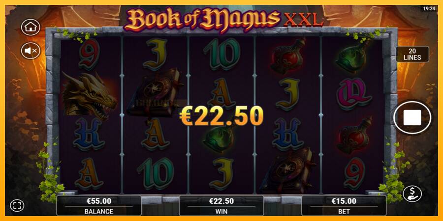 Book of Magus XXL игрална машина за пари, снимка 3