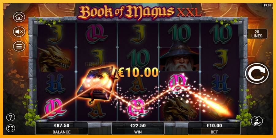 Book of Magus XXL игрална машина за пари, снимка 4