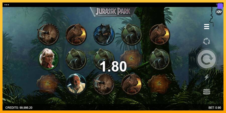 Jurassic Park игрална машина за пари, снимка 3