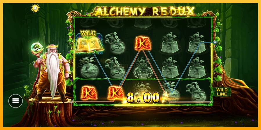 Alchemy Redux игрална машина за пари, снимка 3