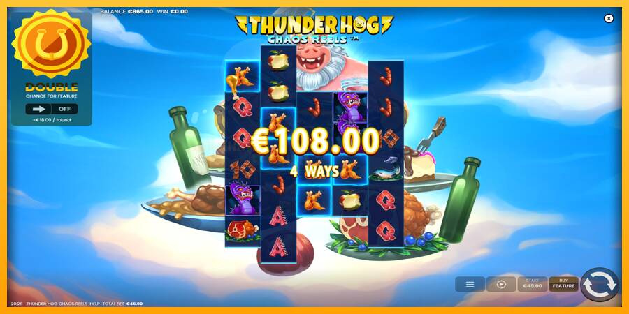 Thunder Hog Chaos Reels игрална машина за пари, снимка 3