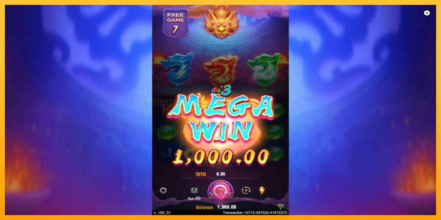 3 Pot Dragons игрална машина за пари, снимка 4