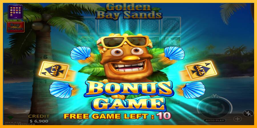 Golden Bay Sands игрална машина за пари, снимка 2