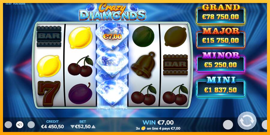 Crazy Diamonds игрална машина за пари, снимка 4