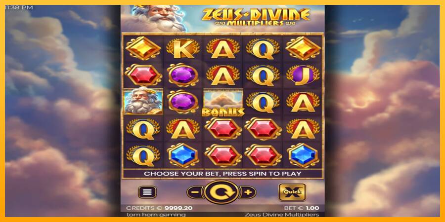 Zeus Divine Multipliers игрална машина за пари, снимка 2