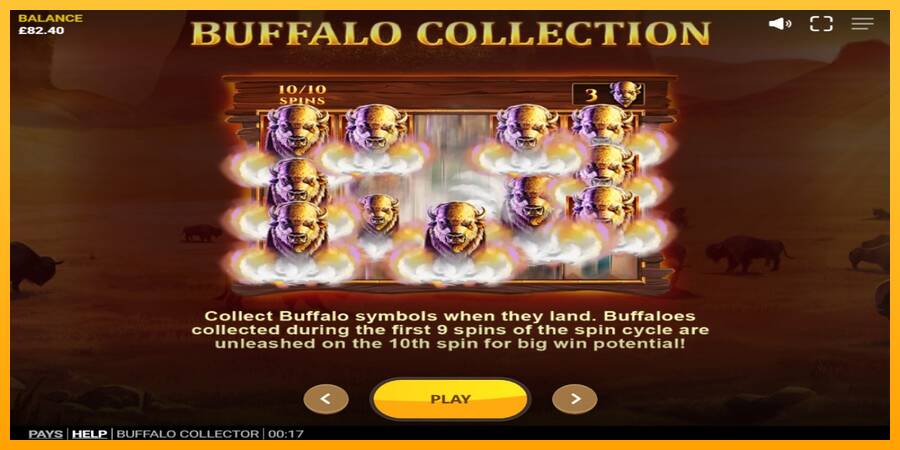 Buffalo Collector игрална машина за пари, снимка 4