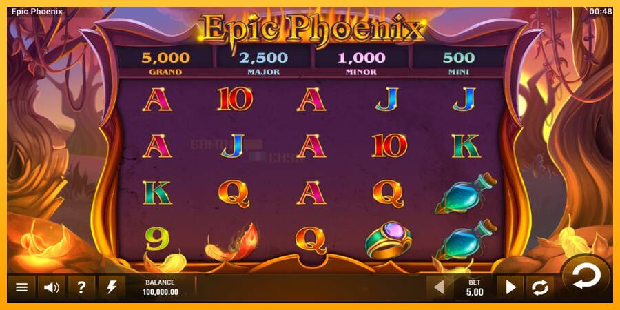 Epic Phoenix игрална машина за пари, снимка 1