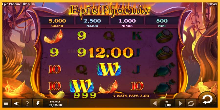 Epic Phoenix игрална машина за пари, снимка 3