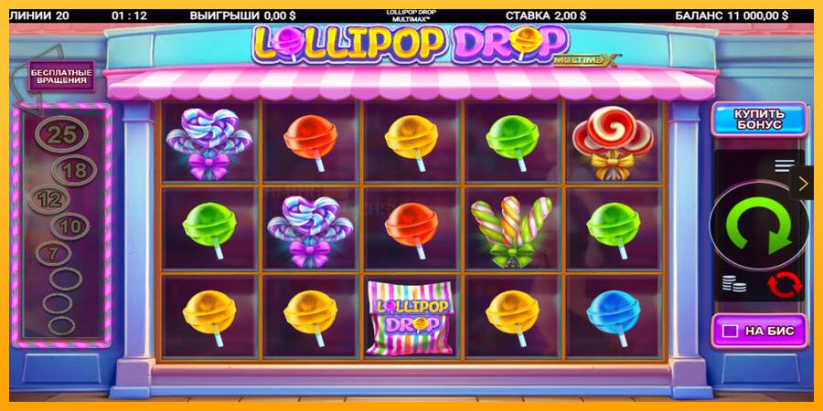 Lollipop Drop MultiMax игрална машина за пари, снимка 2