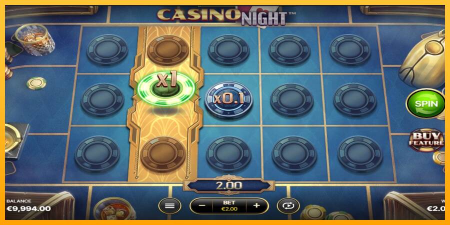 Casino Night игрална машина за пари, снимка 2