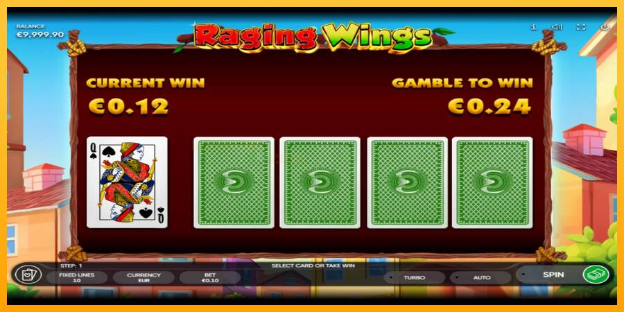 Raging Wings игрална машина за пари, снимка 4