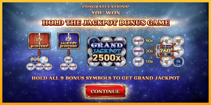 9 Coins Grand Platinum Edition Halloween Jackpot игрална машина за пари, снимка 3