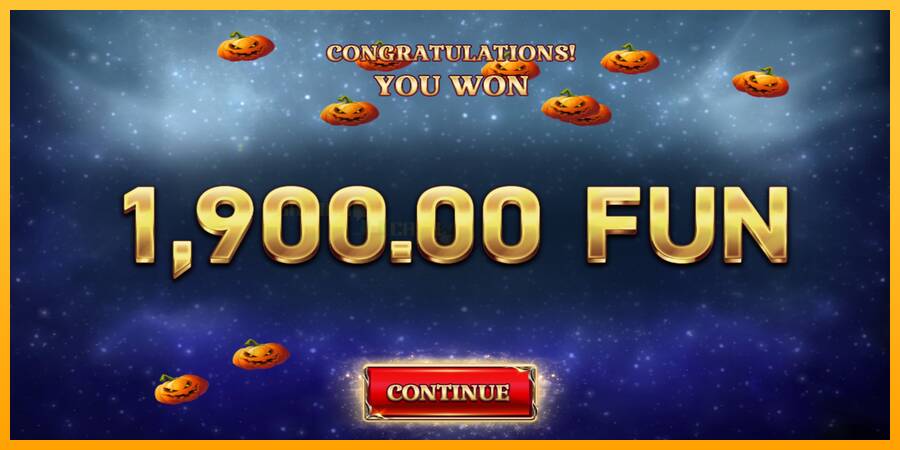 9 Coins Grand Platinum Edition Halloween Jackpot игрална машина за пари, снимка 4