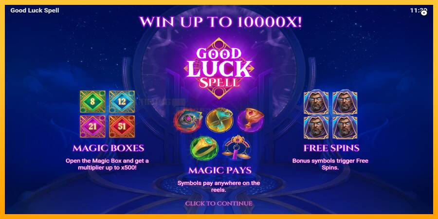 Good Luck Spell игрална машина за пари, снимка 1