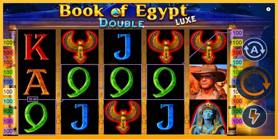 Book of Egypt Double Luxe игрална машина за пари, снимка 4