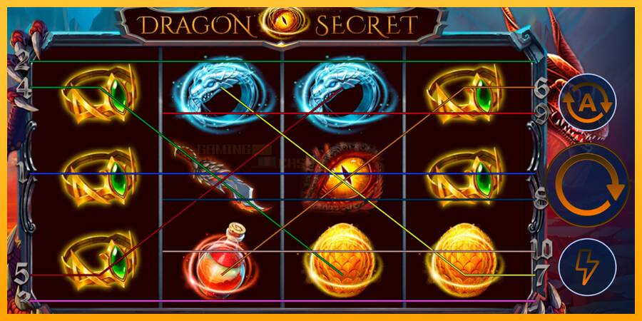 Dragon Secret игрална машина за пари, снимка 1