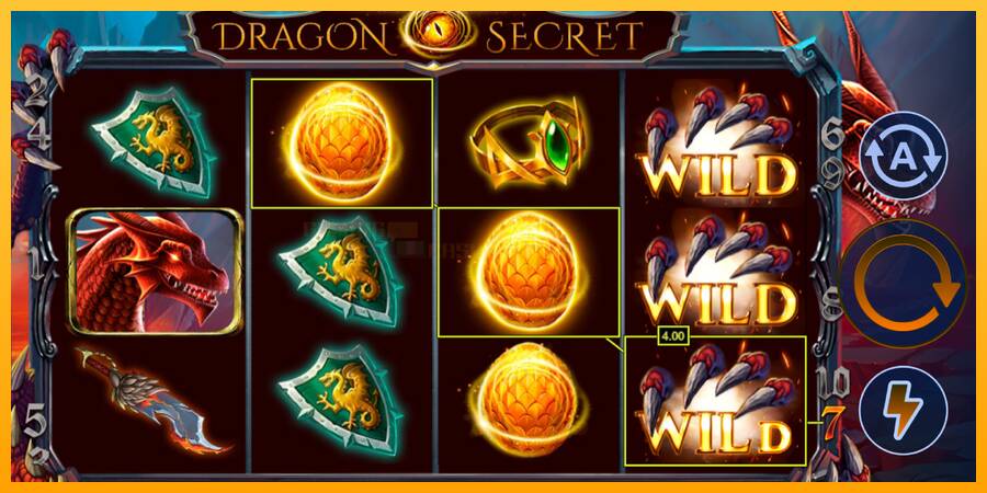 Dragon Secret игрална машина за пари, снимка 3