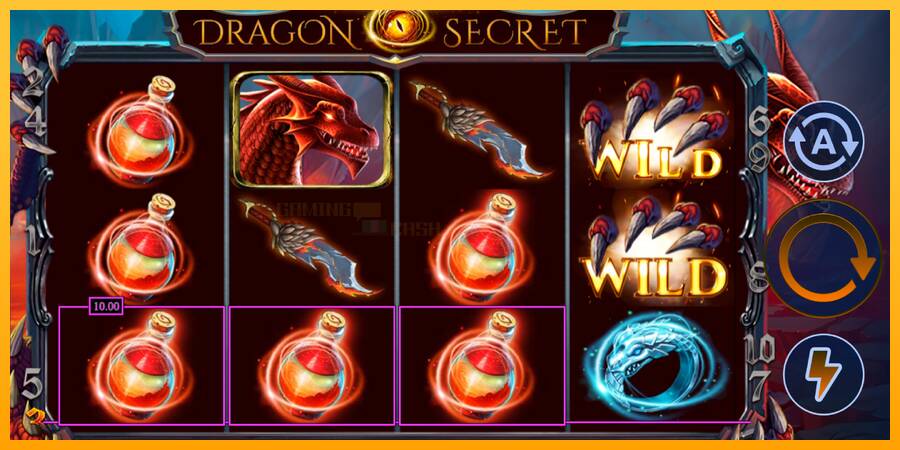 Dragon Secret игрална машина за пари, снимка 4