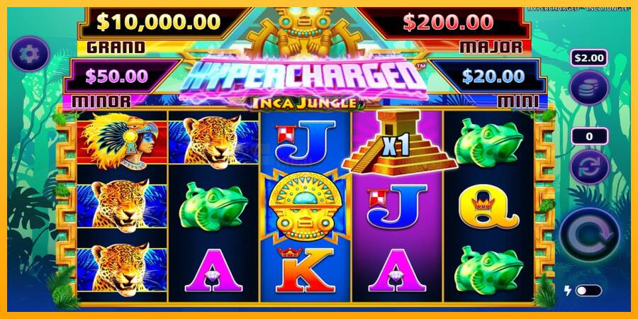 Hypercharged Inca Jungle игрална машина за пари, снимка 3