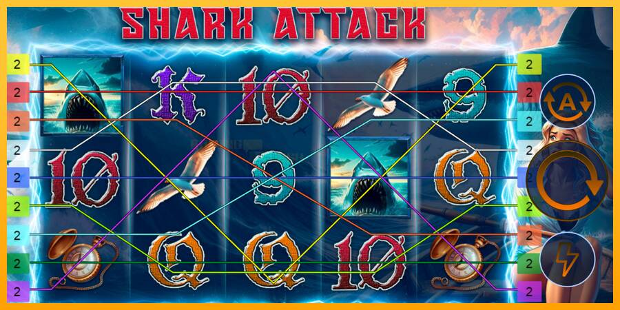 Shark Attack игрална машина за пари, снимка 2