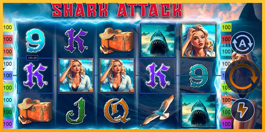 Shark Attack игрална машина за пари, снимка 4