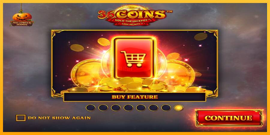 36 Coins Halloween Jackpots игрална машина за пари, снимка 1