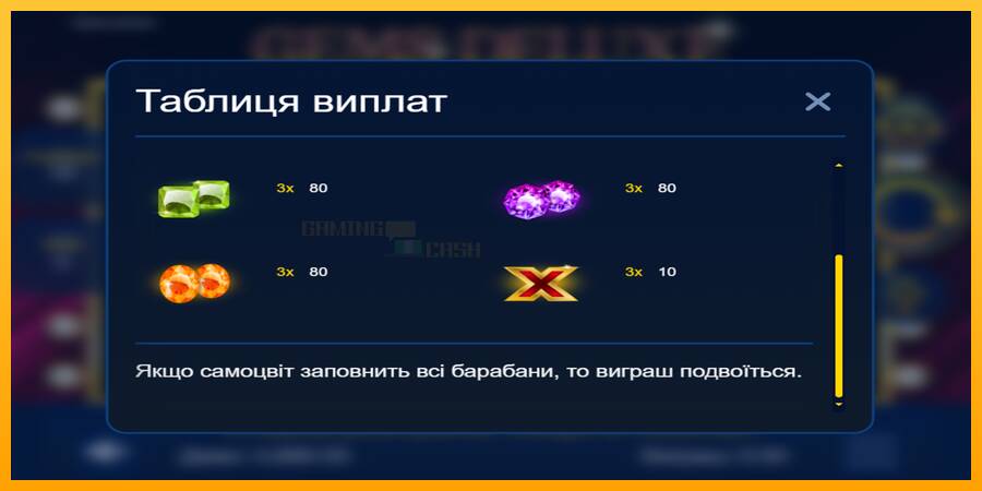 Gems Deluxe игрална машина за пари, снимка 4