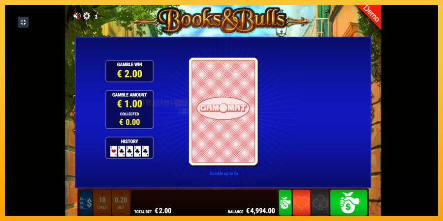 Books Bulls игрална машина за пари, снимка 4