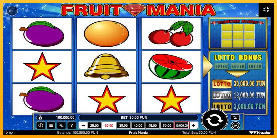 Fruit Mania игрална машина за пари, снимка 1