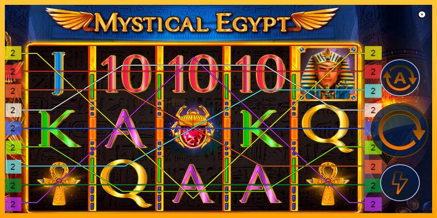 Mystical Egypt игрална машина за пари, снимка 2