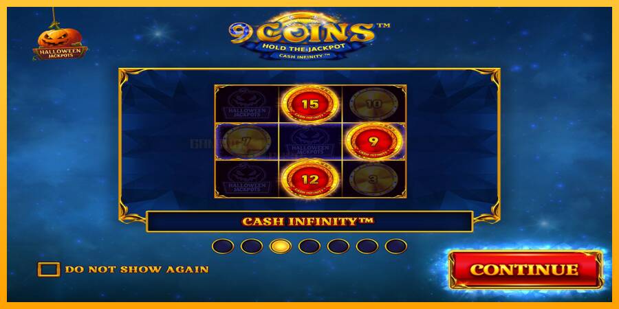 9 Coins Grand Diamond Edition Halloween Jackpots игрална машина за пари, снимка 1