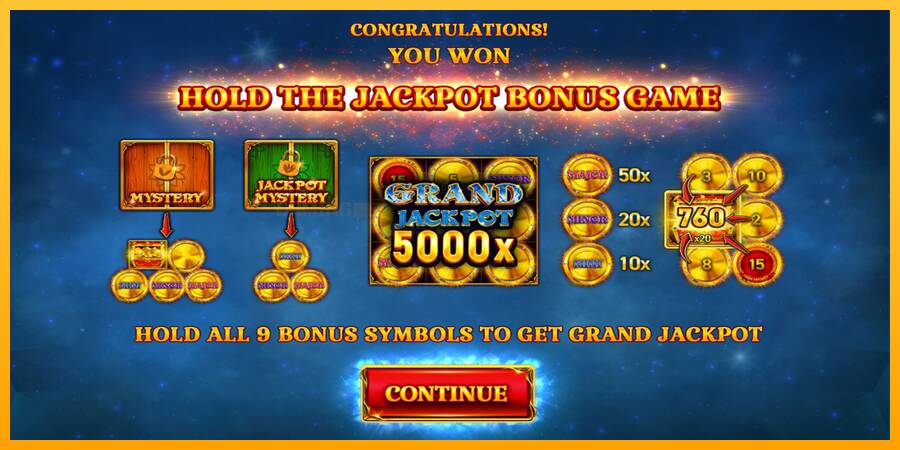 9 Coins Grand Diamond Edition Halloween Jackpots игрална машина за пари, снимка 3