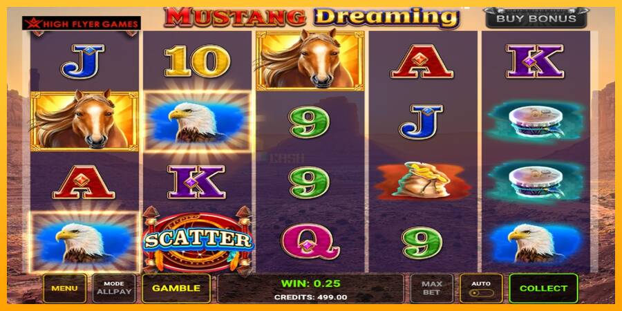 Mustang Dreaming игрална машина за пари, снимка 2