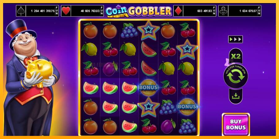 Coin Gobbler игрална машина за пари, снимка 2