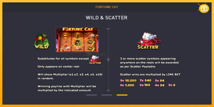 Fortune Cat игрална машина за пари, снимка 4