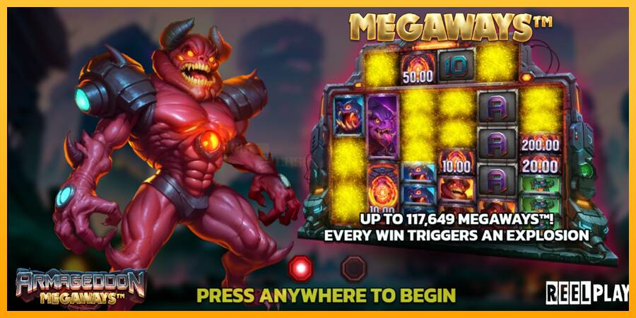 Armageddon Megaways игрална машина за пари, снимка 1