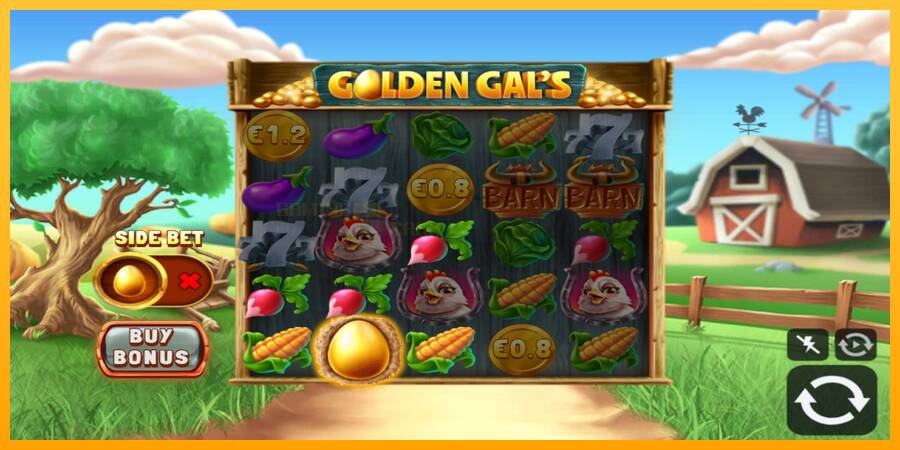 Golden Gals игрална машина за пари, снимка 2