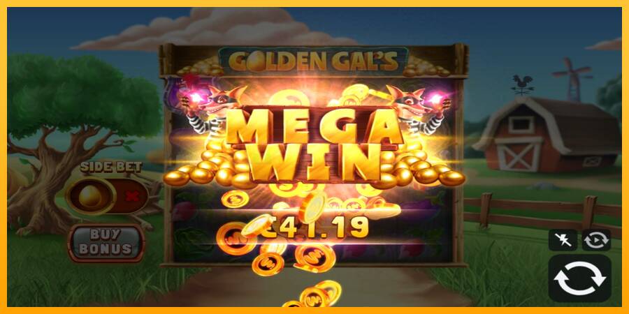 Golden Gals игрална машина за пари, снимка 3