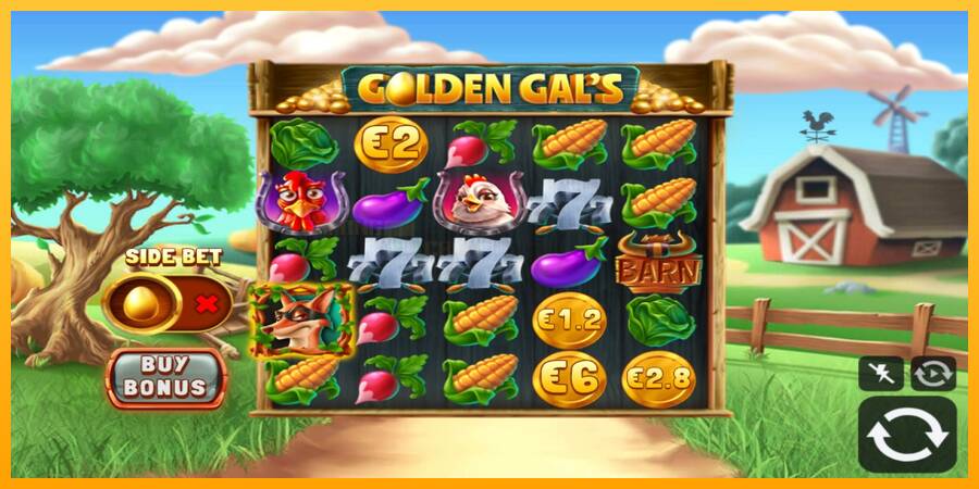 Golden Gals игрална машина за пари, снимка 4