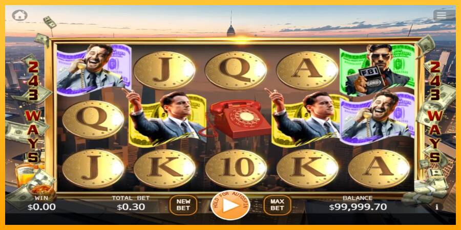 The Wolf of Wall Street игрална машина за пари, снимка 1