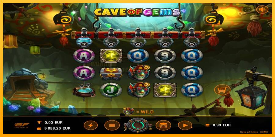 Cave of Gems игрална машина за пари, снимка 2