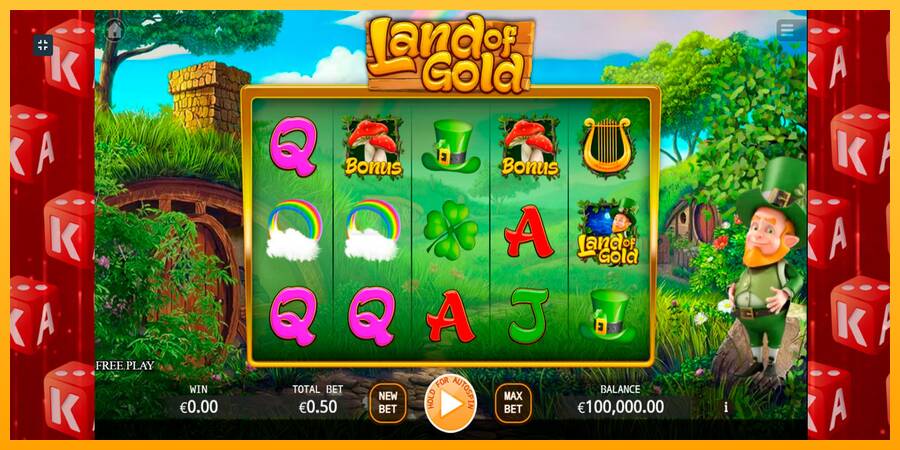 Land of Gold игрална машина за пари, снимка 2