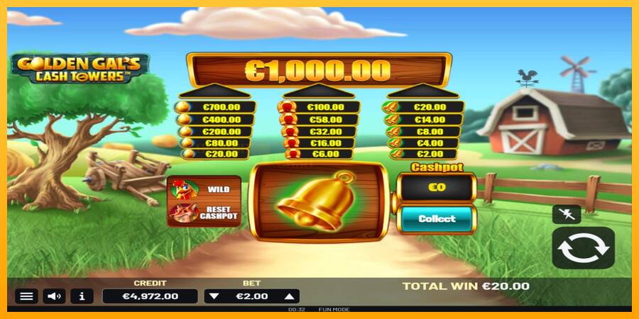 Golden Gal’s Cash Tower игрална машина за пари, снимка 3